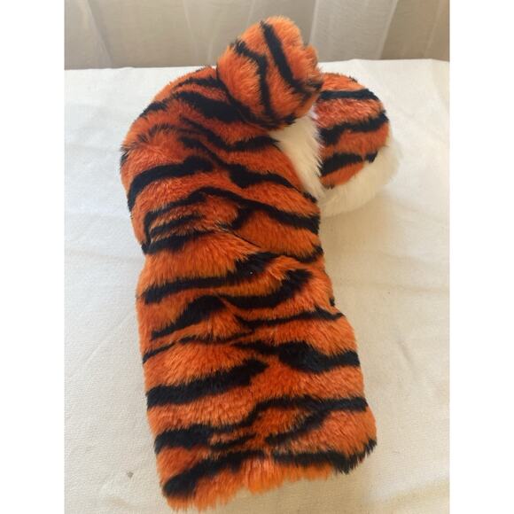 Daphne Tiger Plush Hand Puppet 12" Orange Striped Kids Show Homeschool Theater - Picture 10 of 13